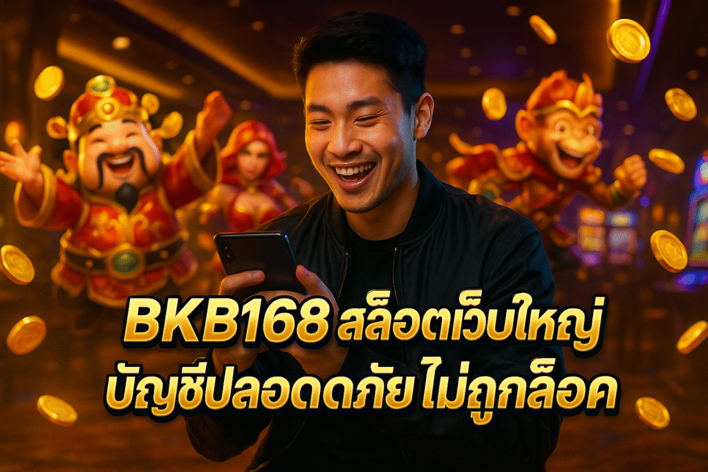BKB168 สล็อตเว็บใหญ่ บัญชีปลอดภัย ไม่ถูกล็อค