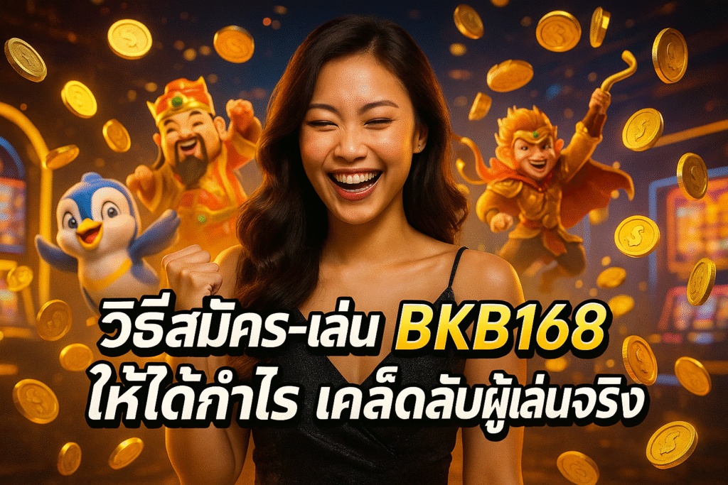 วิธีสมัคร-เล่น BKB168 ให้ได้กำไร เคล็ดลับผู้เล่นจริง