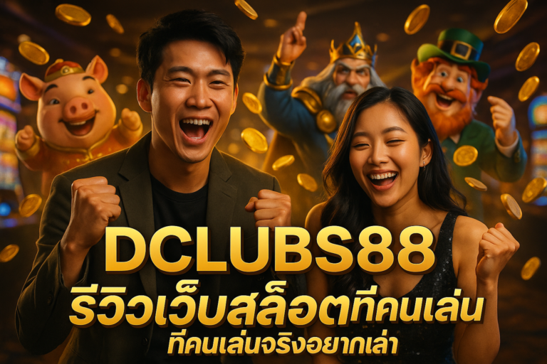 DCLUBS88 รีวิวเว็บสล็อตที่คนเล่นจริงอยากเล่า