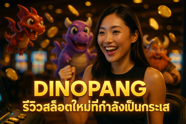 DINOPANG รีวิวสล็อตใหม่ที่กำลังเป็นกระแส